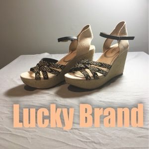 Lucky Brand Wedges 8.5